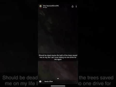 Shay squeeze (zone 2) in a car crash😱