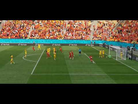 Penalty kick North Macedonia vs Ucraina