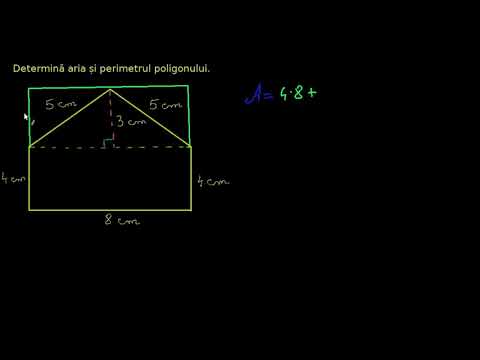 Perimetrul și aria unui poligon oarecare