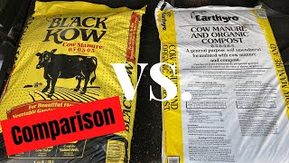 Black Cow Compost vs  Earthgro Compost: Similarities and Differences