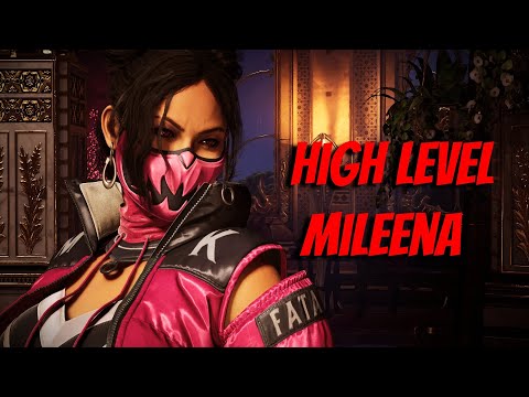 TOUGH MILEENA GAMES AGAINST PROS - MK1 Mileena gameplay 