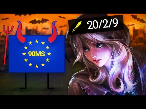 EUW SERVER CANT STOP MY LUX...