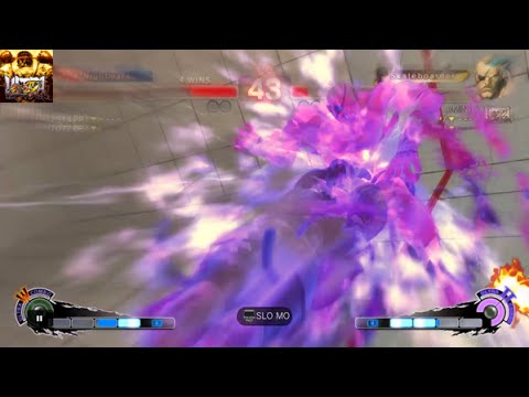 USF4 PS4 V-AIZEN (M.Bison) vs JrMINT3 (Sagat)  casual match