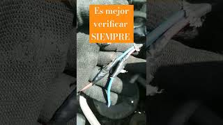 conexion dé compresor, cables cruzados