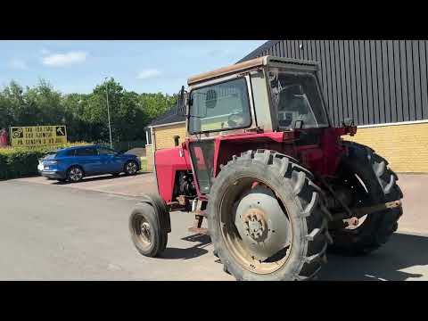 Video: Massey Ferguson 590 traktor 1