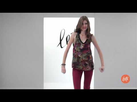 Blusa Seda Estampada - Forum