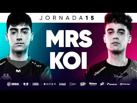 Movistar Riders VS Finetwork KOI - JORNADA 15 - SUPERLIGA - VERANO 2022 - LEAGUE OF LEGENDS