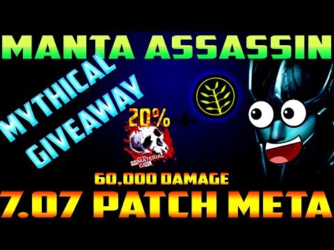 CRIT PHANTOM ASSASSIN (PA) - DOTA 2 PATCH 7.07 NEW META PRO GAMEPLAY