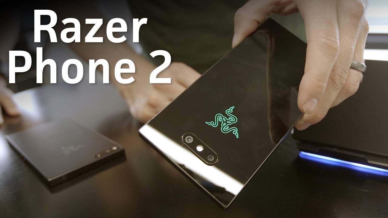 Razer Phone 2 hands-on: A glass back and RGB logo