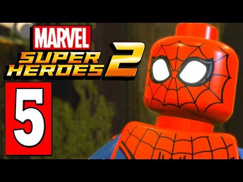 LEGO Marvel Super Heroes 2 Walkthrough Part 5 WAKANDA / MAN APE BOSS