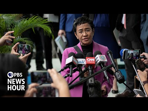 Nobel Peace Prize winner Maria Ressa discusses state of U.S. democracy