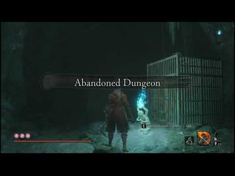 Sekiro: Shadows Die Twice  Simple Walkthrough Abandoned Dungeon Side Quest PART 6 cont