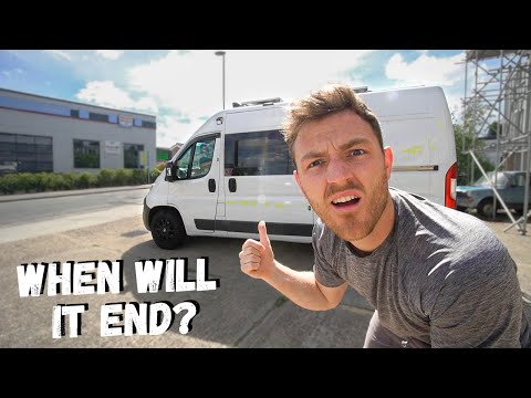VAN BUILD NEVER ENDS! No Experience Van Build