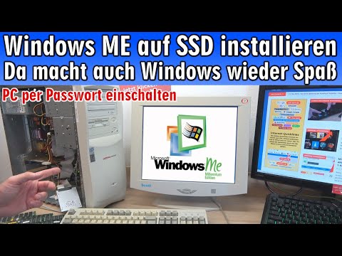 Windows Me auf SSD installieren ✅ Nvidia Riva TNT2 ▪ Compaq Presario ▪ Intel Pentium III 📀 Video