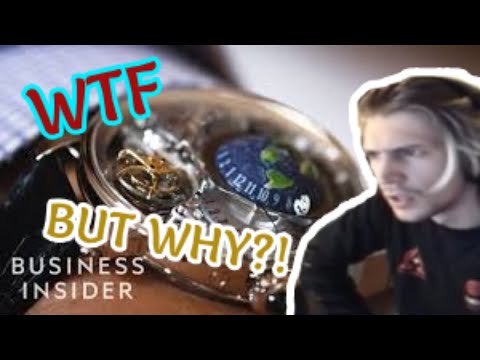 xQc reacts to Why This Watch Costs Over $450,000 by Business Insider