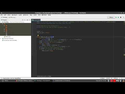 Menu Driven Calculator L Python Programming