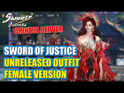 Sword of Justice Unreleased Skins – All Female Outfits from Chinese Version