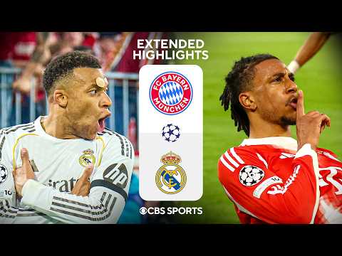 Bayern vs. Real Madrid: Extended Highlights | UCL Quarterfinals - Leg 2 | CBS Sports Golazo