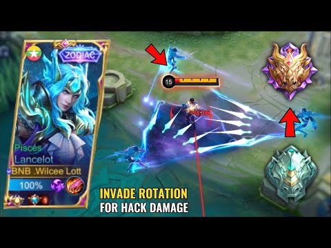 TOP GLOBAL LANCELOT BEST ROTATION TO RANK UP EASILY! | TOP 1 LANCELOT BEST BUILD & EMBLEM SET - MLBB