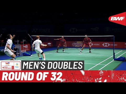 TotalEnergies BWF World Championships 2021 | Lane/Vendy (ENG) [13] vs Delrue/Villeger (FRA) | R32