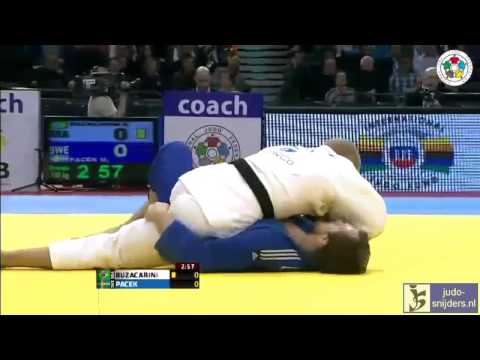 Judo 2013 Grand Prix Dusseldorf: Pacek (SWE) - Buzacarini (BRA) [-100kg] bronze