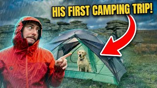 A WET & WINDY Wild Camp! Testing the NEW Big Agnes Sarvis VST 2 