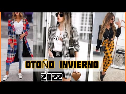 TENDENCIAS DE MODA OTOÑO INVIERNO 2021 2022 / OUTFITS DE MODA OTOÑO INVIERNO Para MUJER 🤎