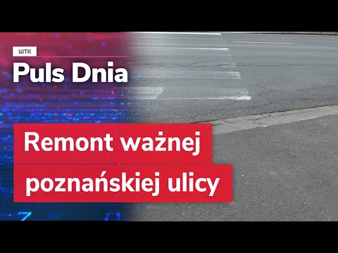 Renovation of an important Poznań street: Difficulties for motorists on Hetmańska Street