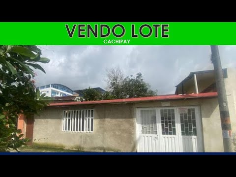 Vendo Lote en Cachipay