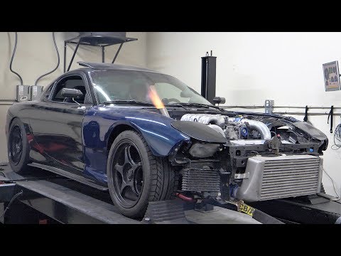 928 RWHP on my old 3 Rotor RX-7!! | Rob Dahm