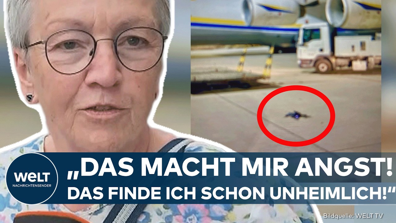 SPRENGSTOFF-DROHNE IN LEIPZIG: „Das macht mir Angst! Das finde ich schon unheimlich!“