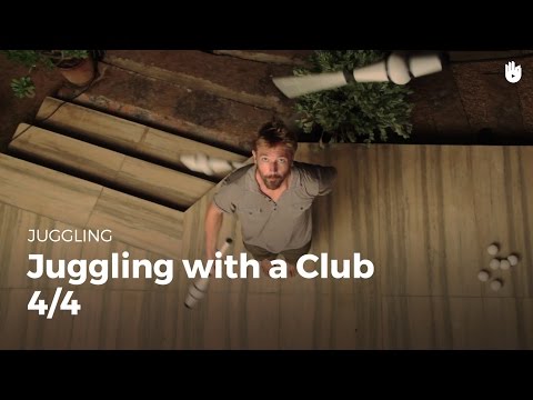 Learn how to juggle clubs - Part 1-4 - New amazing moves to practice