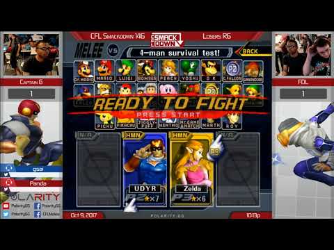 CFL Smackdown 146 Melee - Captain G (Falcon) vs FDL (Marth) - Losers R6