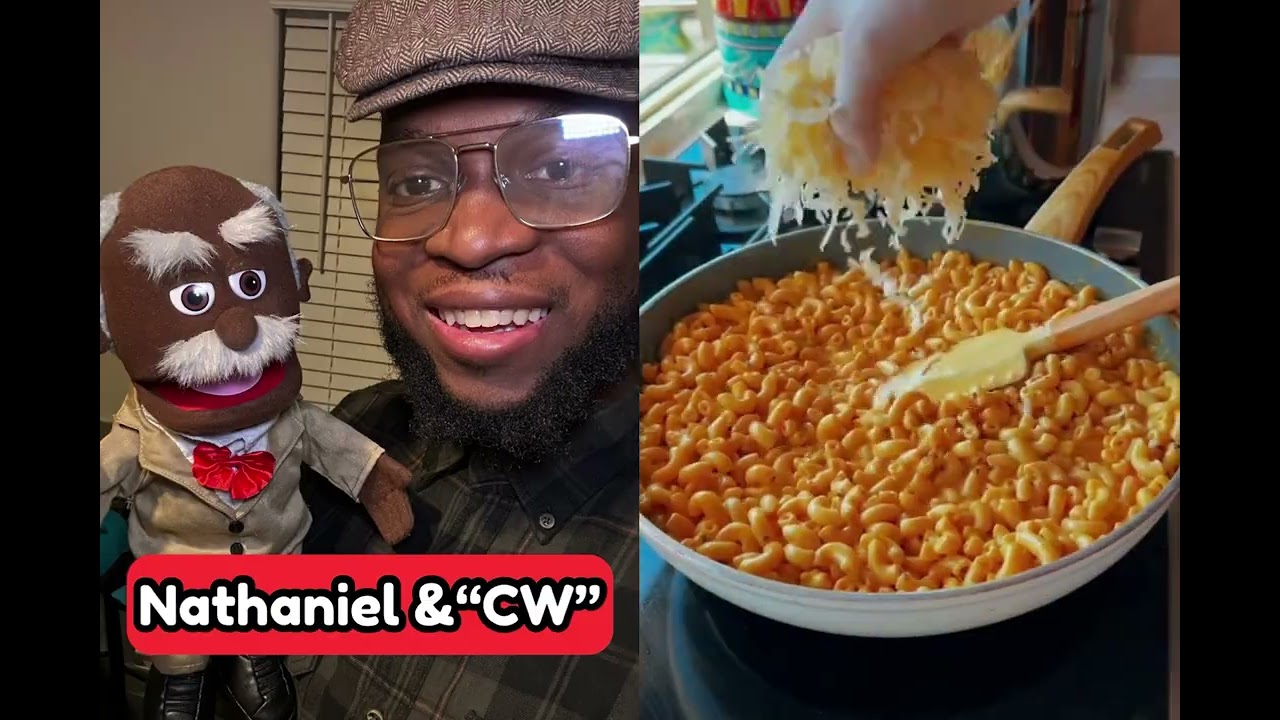 Nathaniel & CW Sees a Fried Chicken Taco Being Made