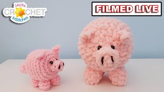 Farm Friends PIG 🐷 - Jayda InStitches Live CAL - March 10, 2025