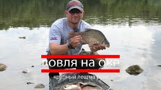 Фидерная ловля леща на оке