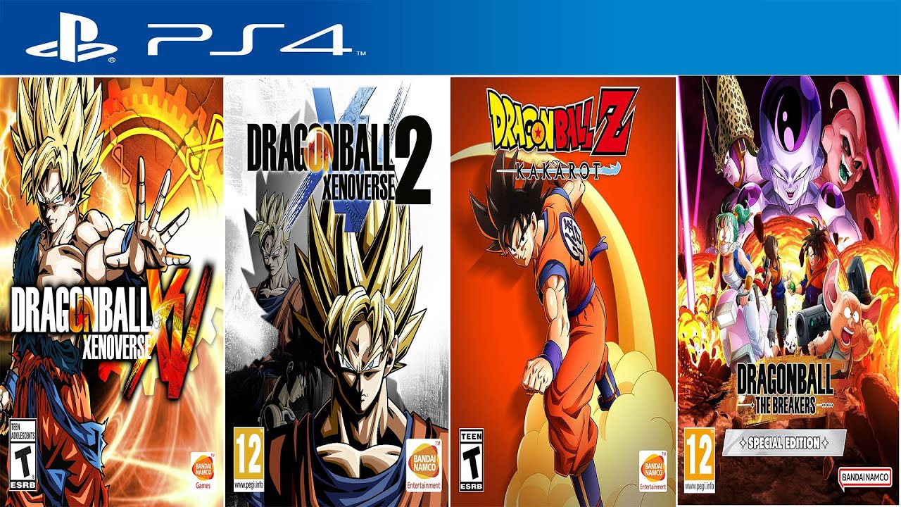 All Dragon Ball Games For Playstation 4