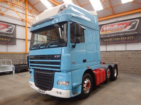 DAF XF105 460 SUPERSPACE EURO 5 (ULEZ COMPLIANT), 6X2 TRACTOR UNIT - 2014 - FN14 HLP