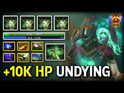 +10K HP Offlane Undying | Full of Tanky Build | Non-stop Spam Decay Steals STR Like A Boss Dota 2