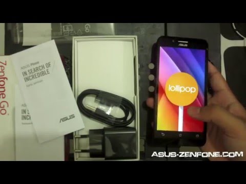 Unboxing ASUS Zenfone Go ZC500TG