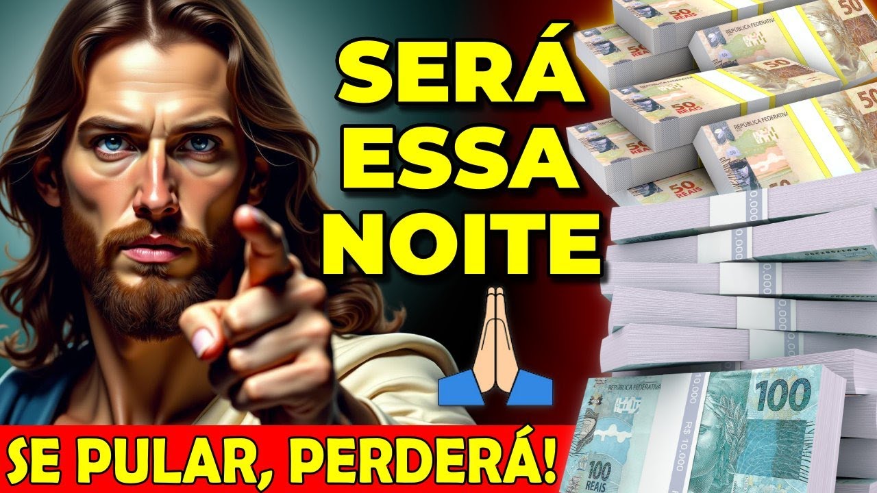💌 JESUS DIZ: Filho, este será o seu ÚLTIMO DIA antes da ABUND NCIA, apenas me escute atentamente