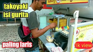 Download lagu TAKOYAKI ISI GURITA PALING LARIS||indonesia street food #10 mp3