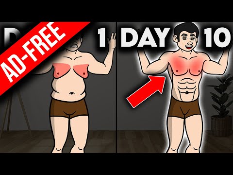 No Ads Daily Routine You MUST Do To LOSE MAN BOOBS