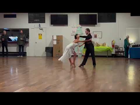 Katya Cooper and Daniil Lunev. International Rumba