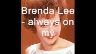 Brenda Lee   Always on my mind    YouTube