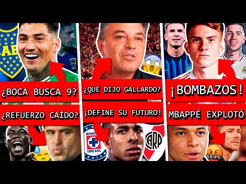 BOCA avanza por este NUEVO 9?+ GALLARDO sorprende a RIVER+ MASTANTUONO se va del REAL MADRID?+ BOMBA
