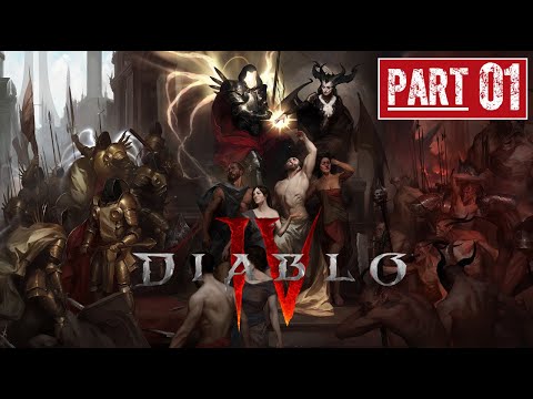 DIABLO IV - SORCERESS Gameplay Walkthrough Part 1 FULL BETA - PC Max Settings - No Commentary