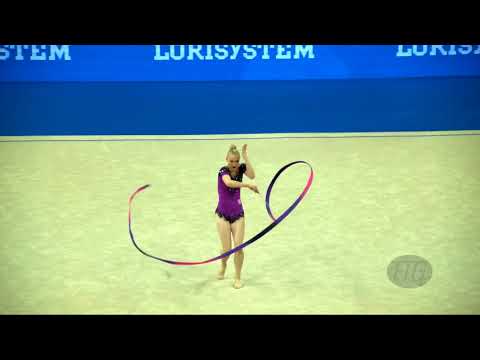SACHMANN Nicoline (DEN) - 2017 Rhythmic Worlds, Pesaro (ITA) - Qualifications Ribbon