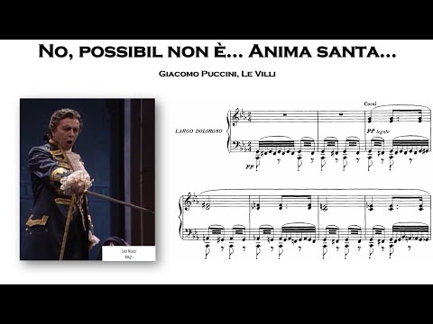 G. Puccini, Le Villi - "No, possibil non è... Anima santa...", Leo Nucci