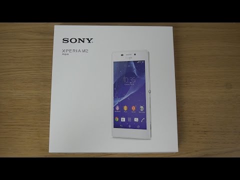 Sony Xperia M2 Aqua - Unboxing (4K)